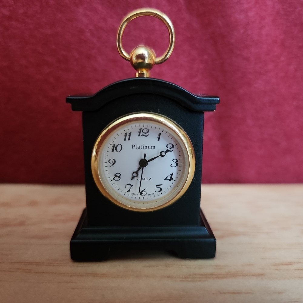 3 for $20   /   Mini Mantle Clock